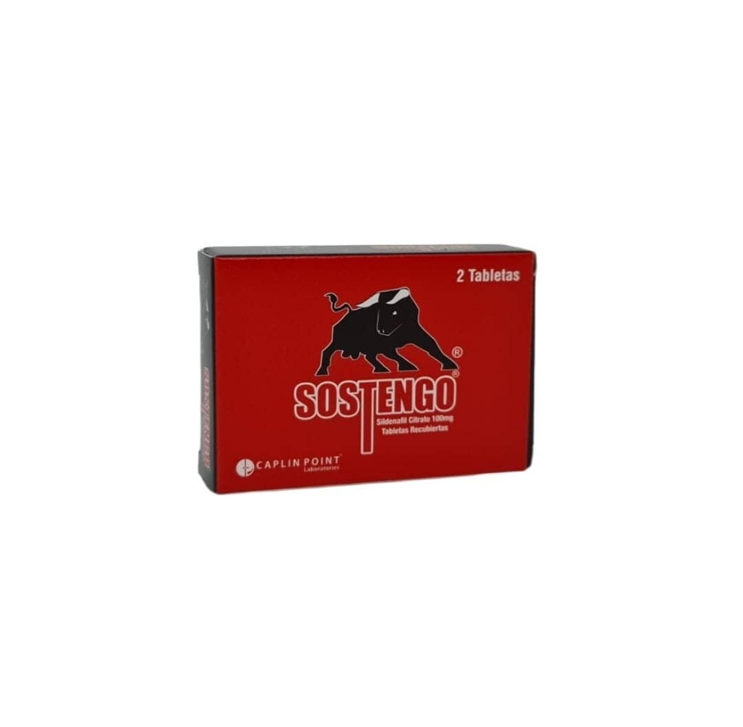 SOSTENGO SILDENAFIL 2 PASTILLAS 100mg