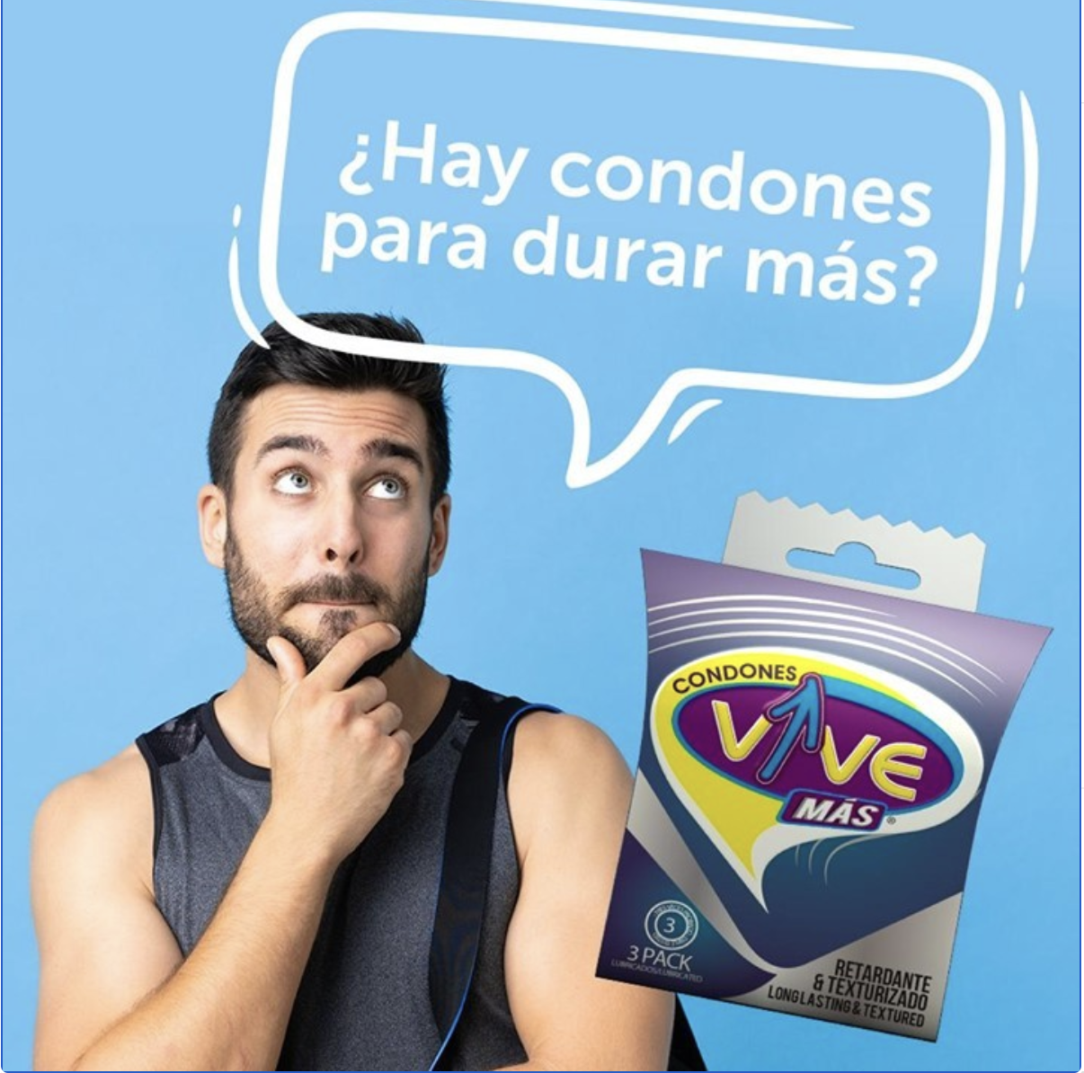 CONDONES VIVE RETARDANTE &amp; TEXTURIZADO