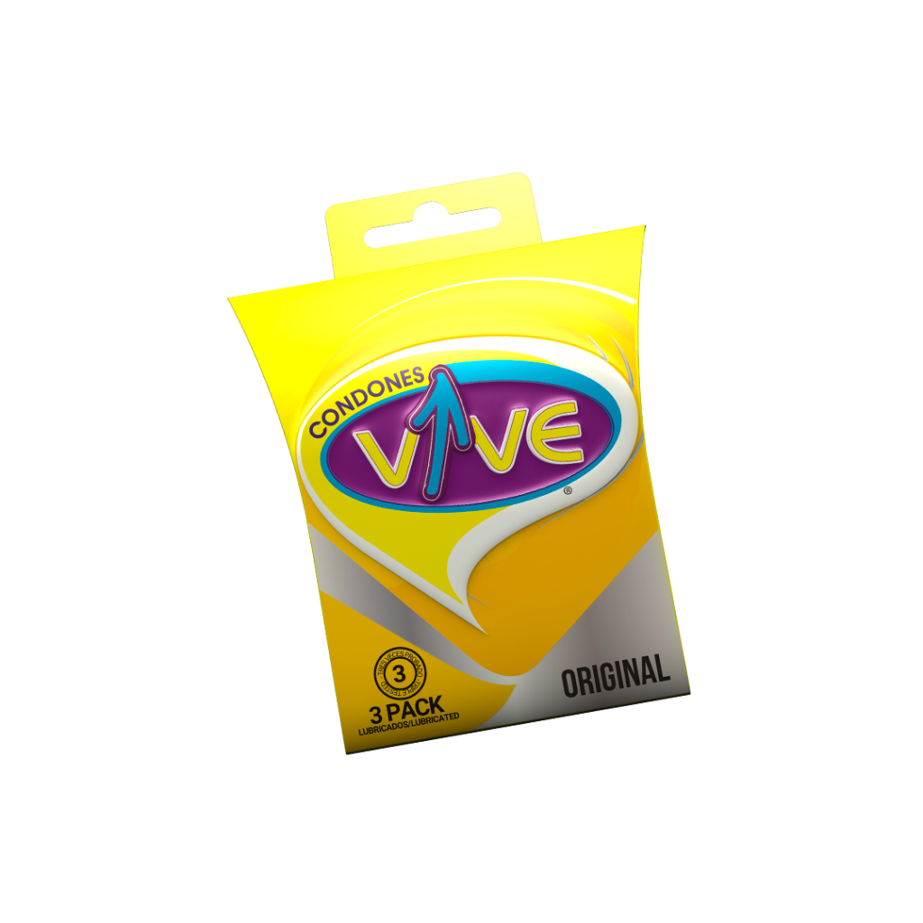 CONDONES VIVE ORIGINAL 3PACK