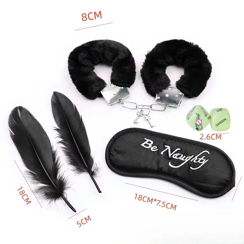 KIT DE JUEGO BONDAGE 4 PIEZAS