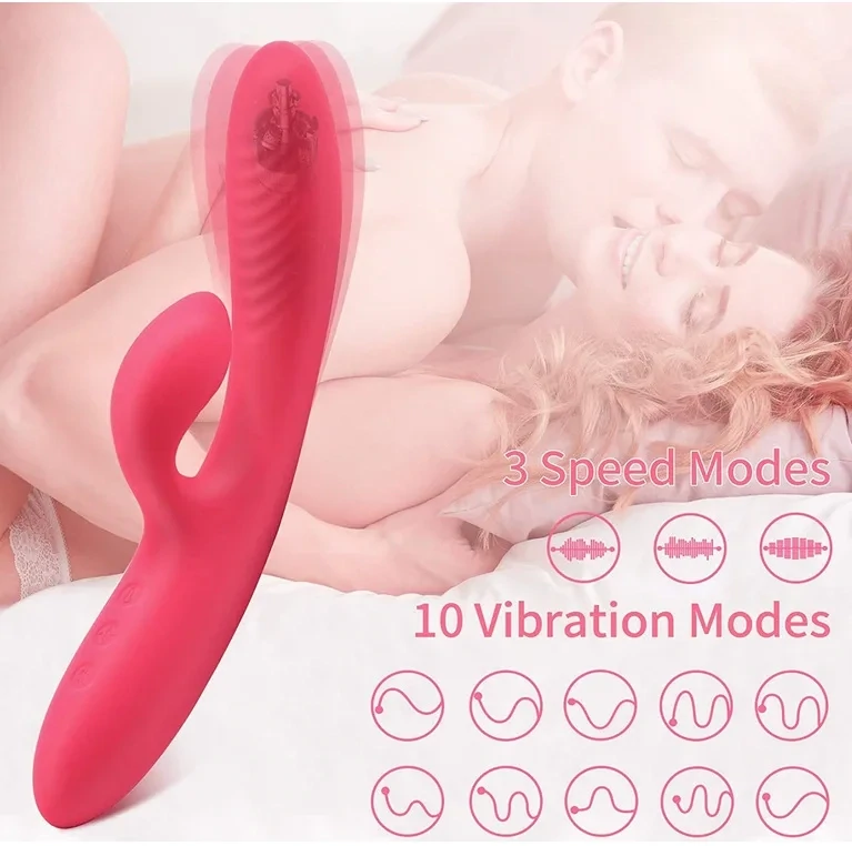 Vibrador Flexible y Estimulador de Clitoris SOHIMI