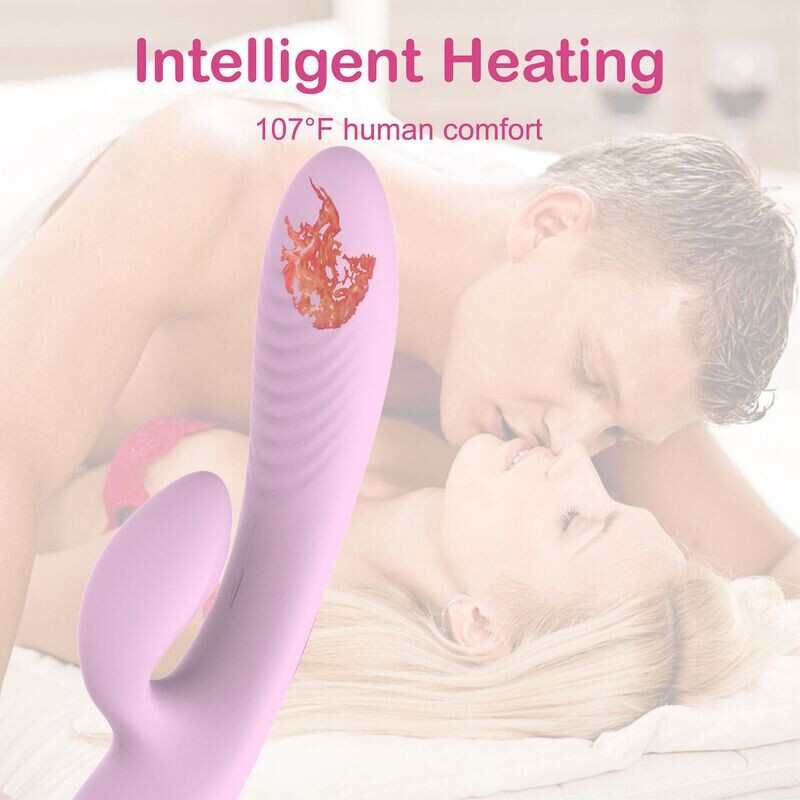 Vibrador Flexible y Estimulador de Clitoris SOHIMI