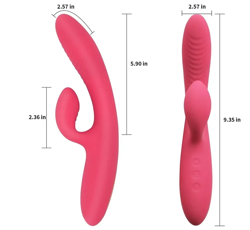Vibrador Flexible y Estimulador de Clitoris SOHIMI