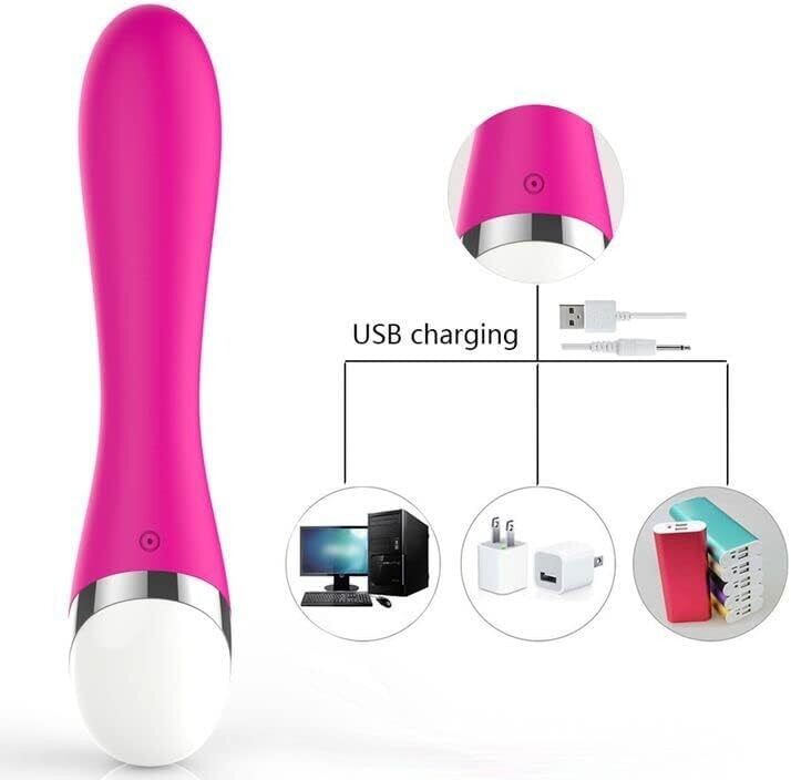 VIBRADOR FLEXIBLE ESTIMULADOR PUNTO G