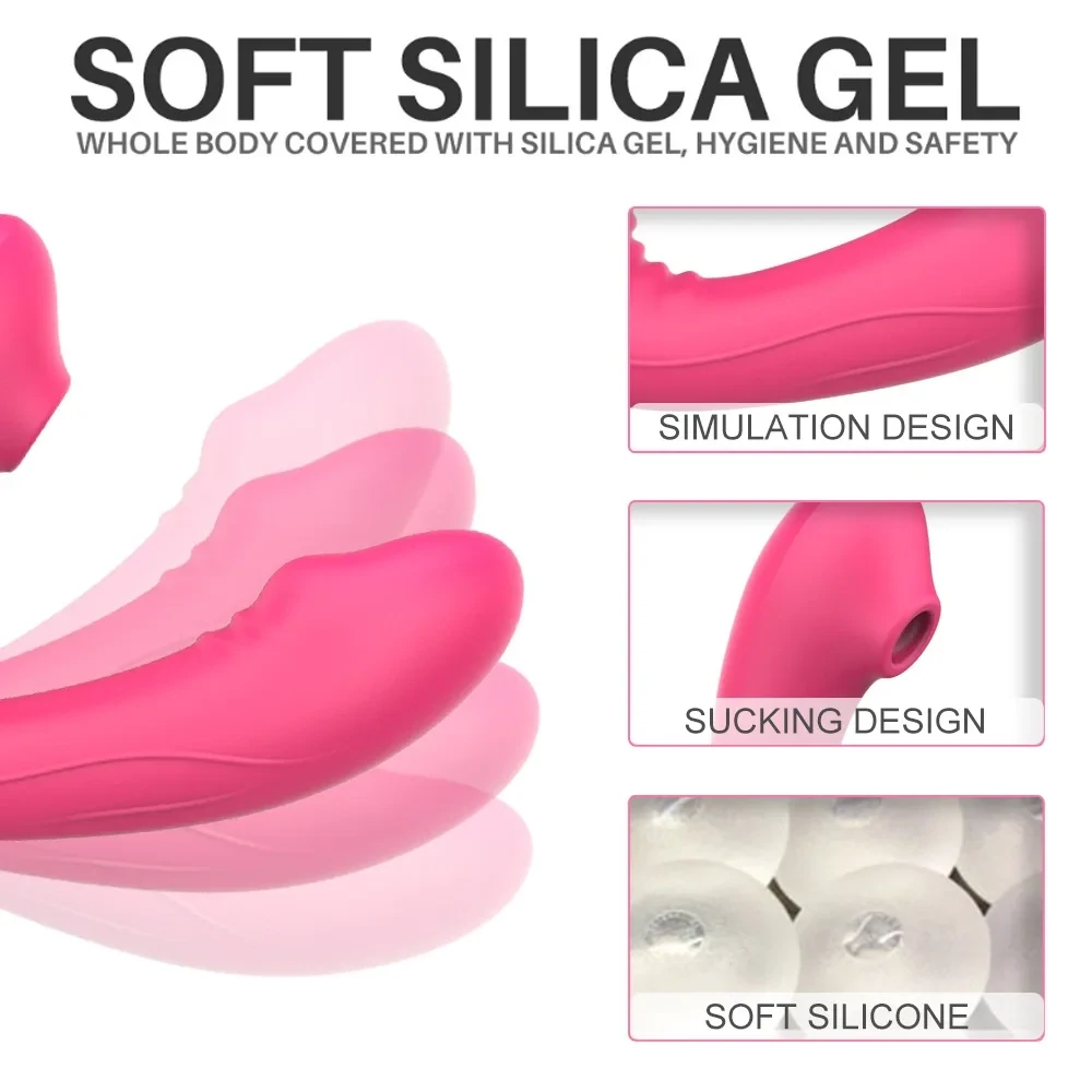 SUCCIONADOR, VIBRADOR Y PULSADOR CLITORIS