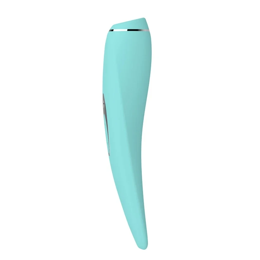 Vibrador con Pulsador para Clítoris