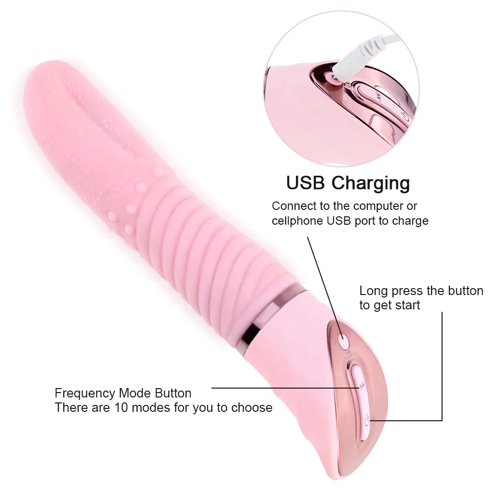 VIBRADOR DE LENGUA MAGICO