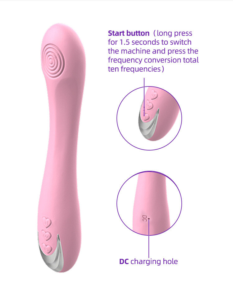 VIBRADOR SUAVE DE PUNTO G