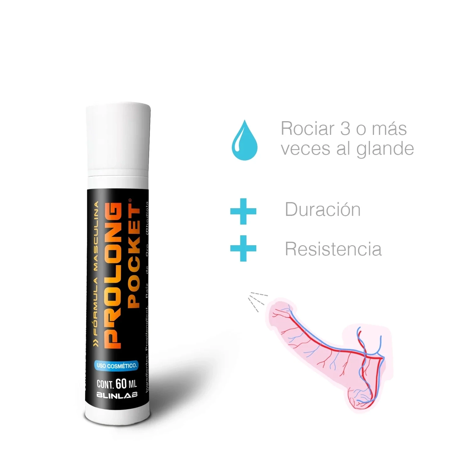 PROLONG - SPRAY RETARDANTE MASCULINO 60 ML