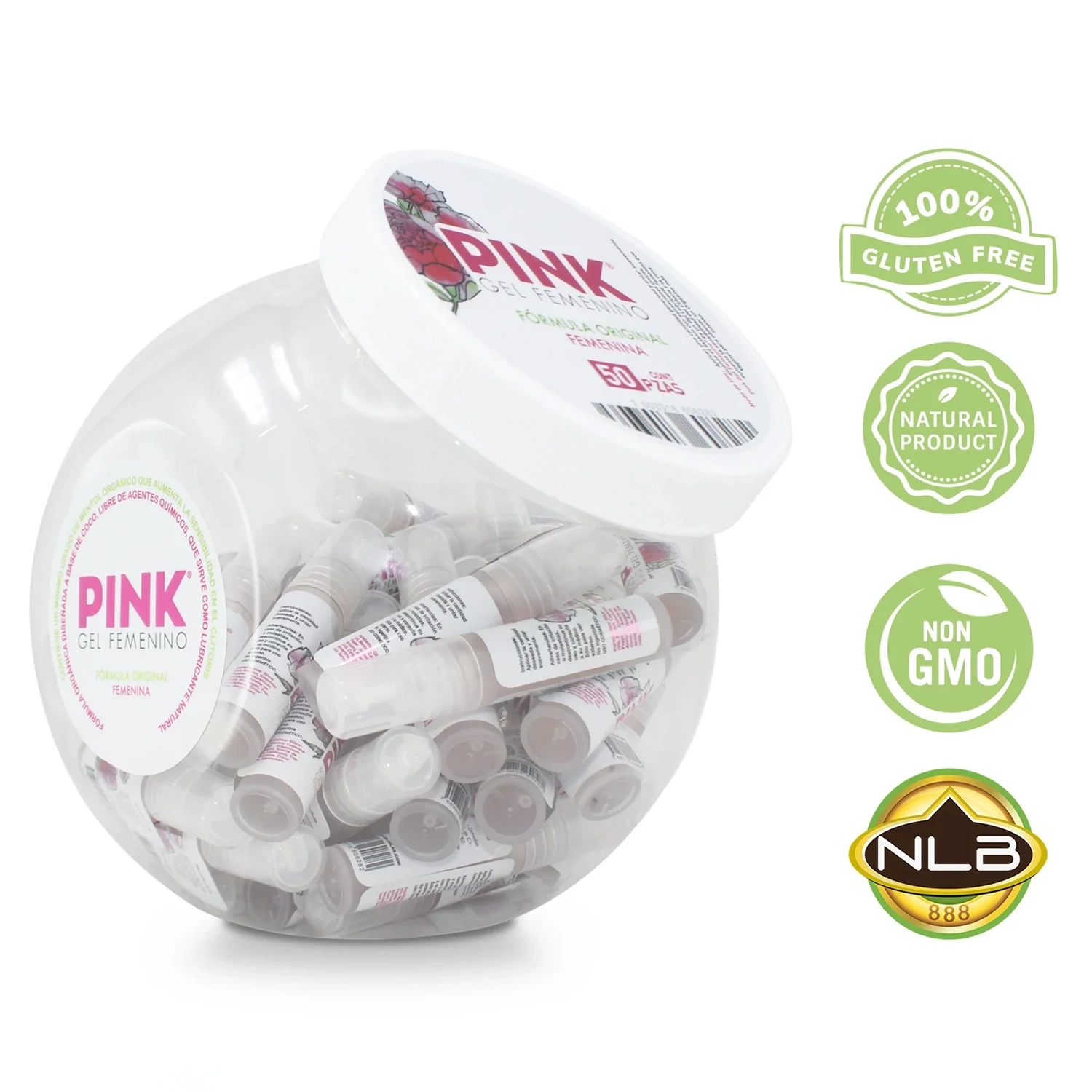 PINK GEL FEMENINO - LUBRICANTE SENSIBILIZANTE