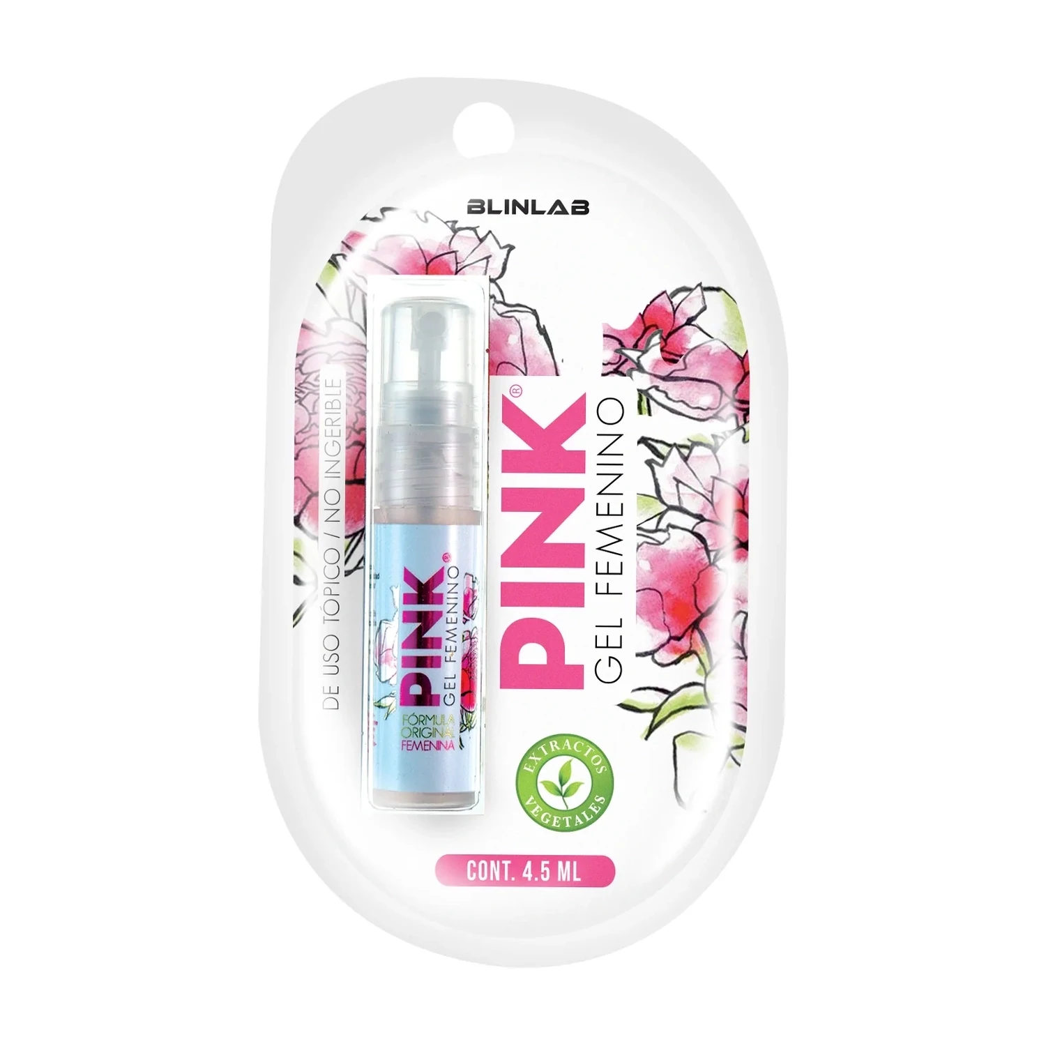 PINK GEL FEMENINO - LUBRICANTE SENSIBILIZANTE
