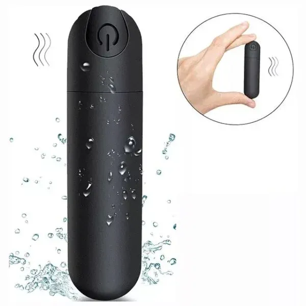 Bala vibradora recargable con control remoto