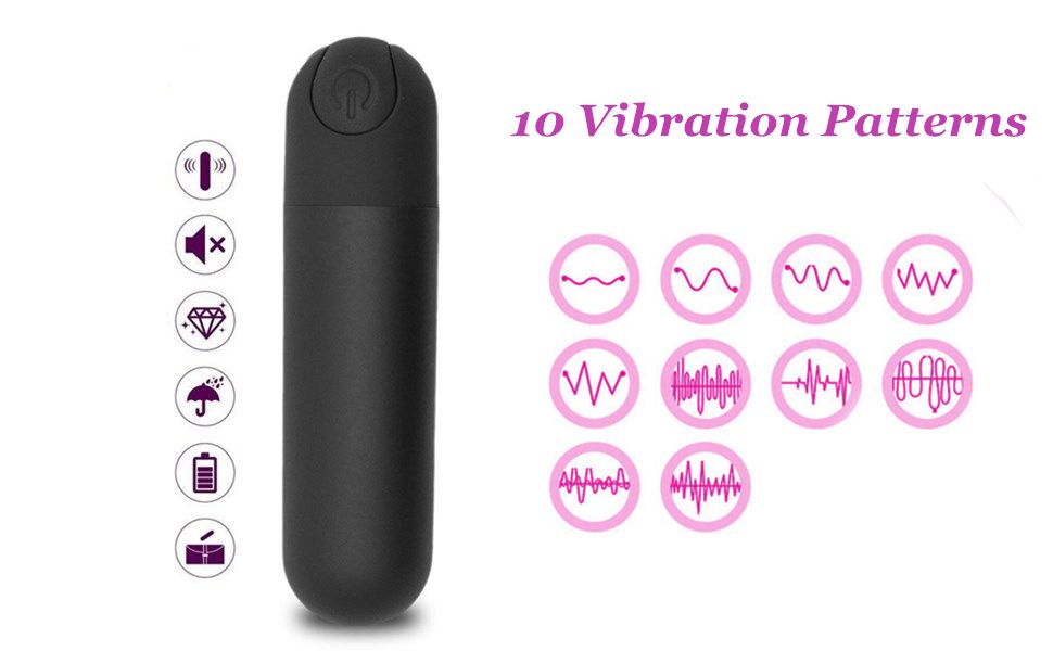 Bala vibradora recargable con control remoto