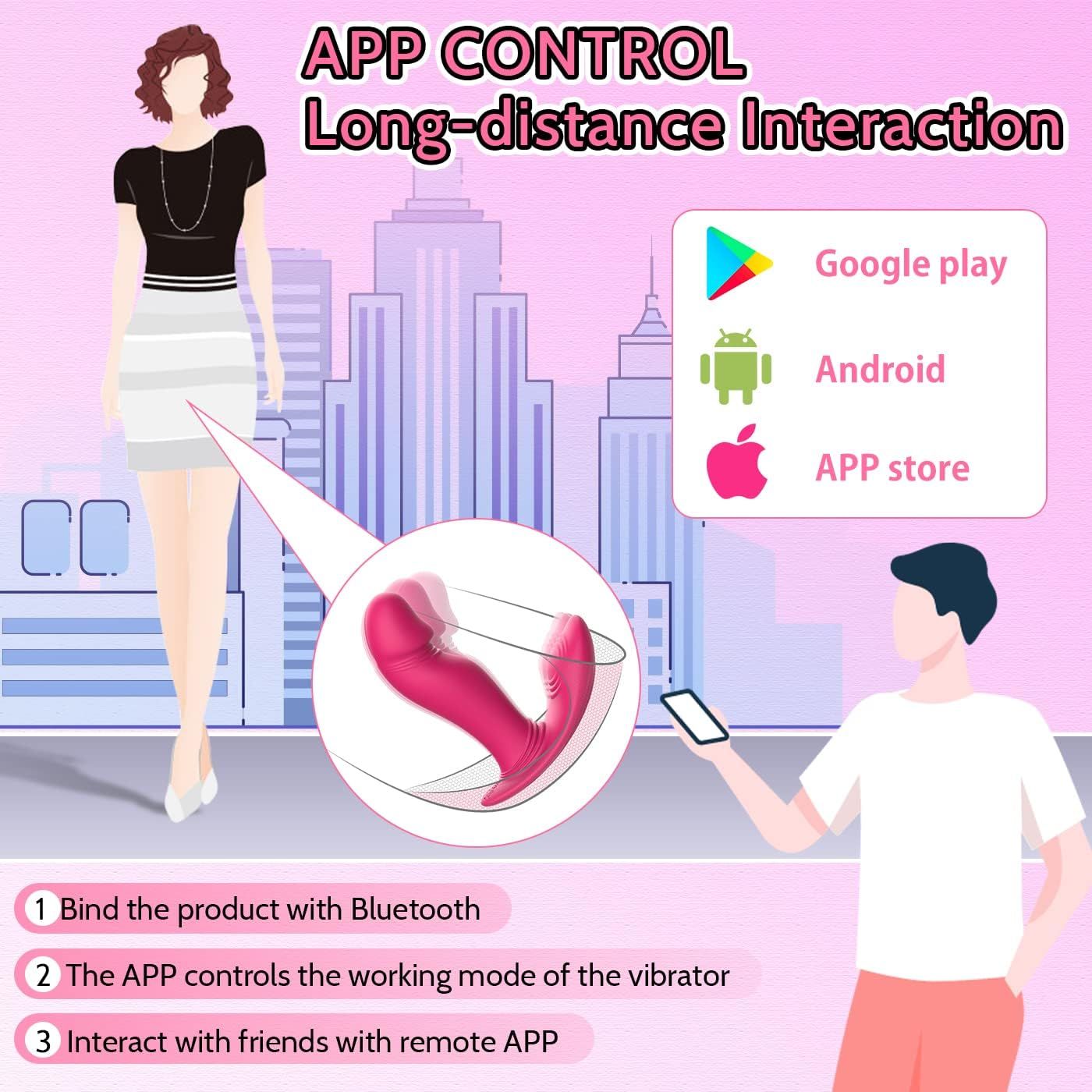 PANTY VIBRADOR SWING CON APP Y CONTROL REMOTO