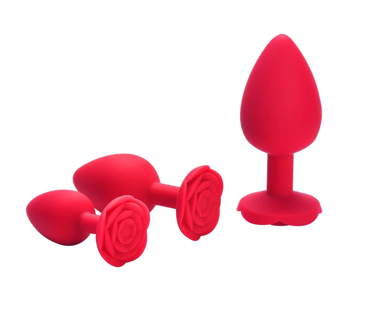 Plug Anal Silicona Rosita Talla S