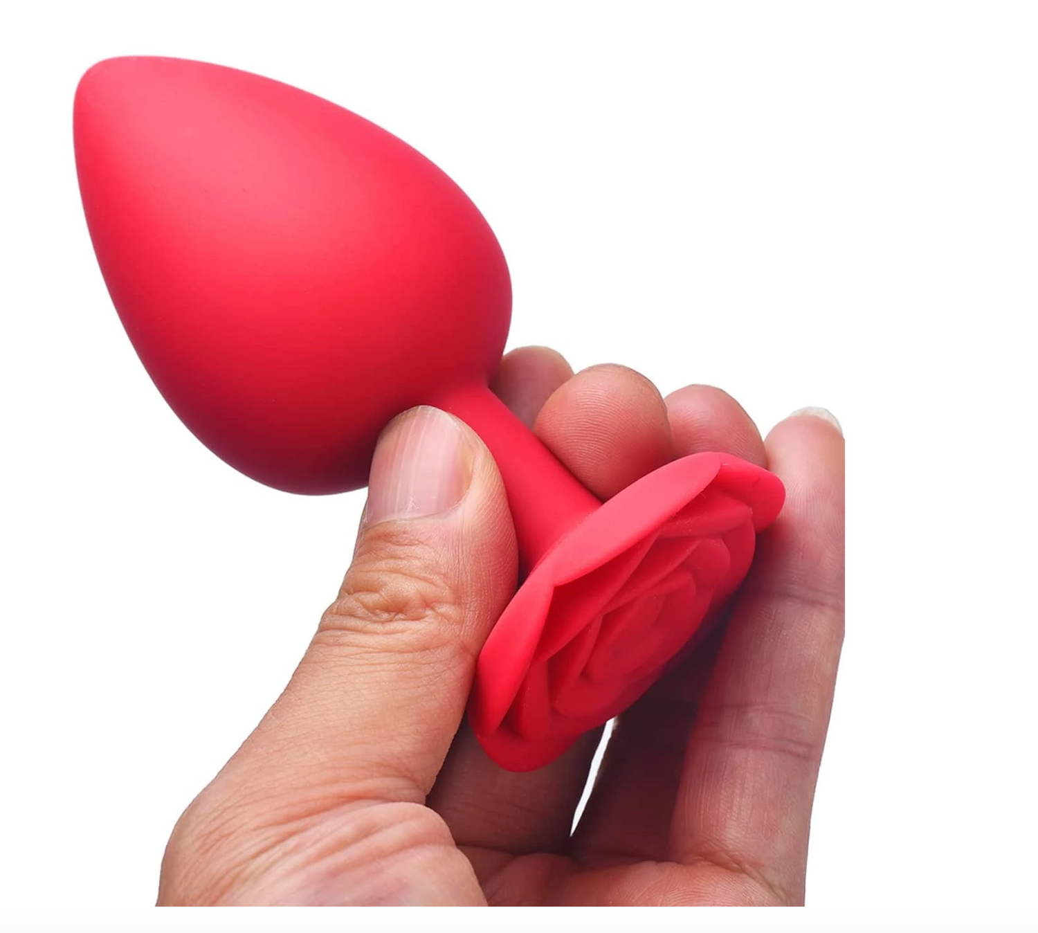 Plug Anal Silicona Rosita Talla S