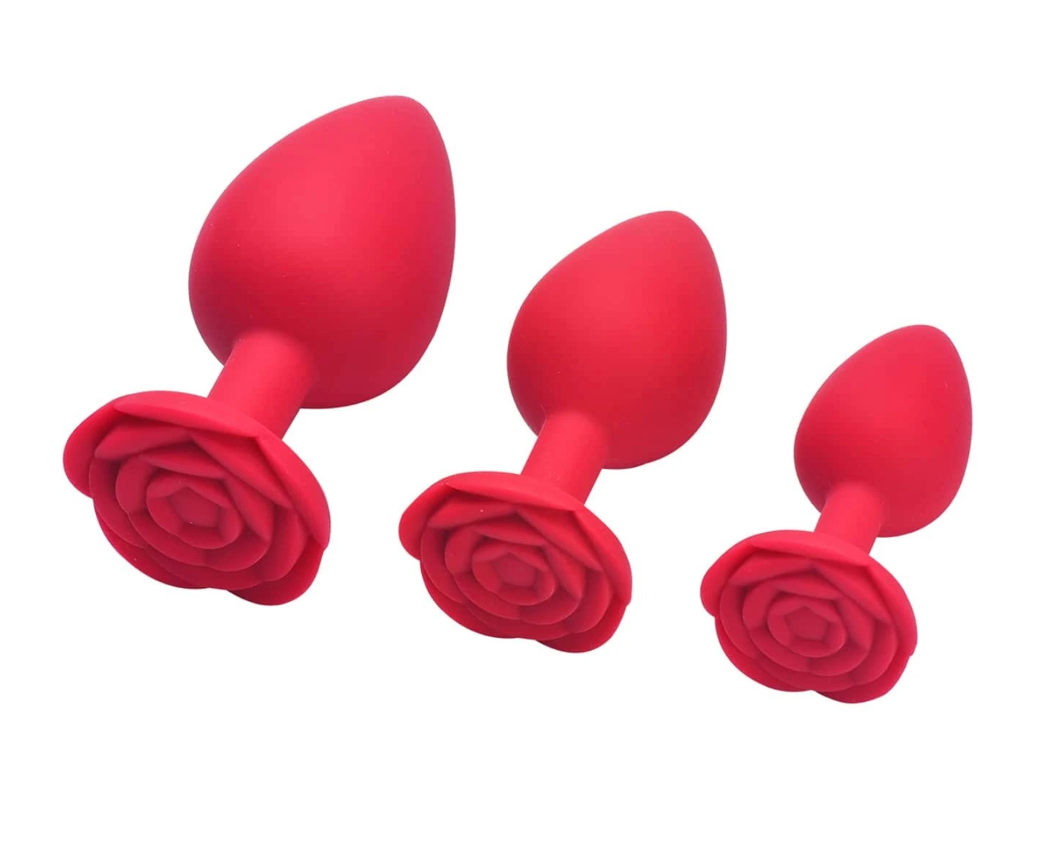 Plug Anal Silicona Rosita Talla S