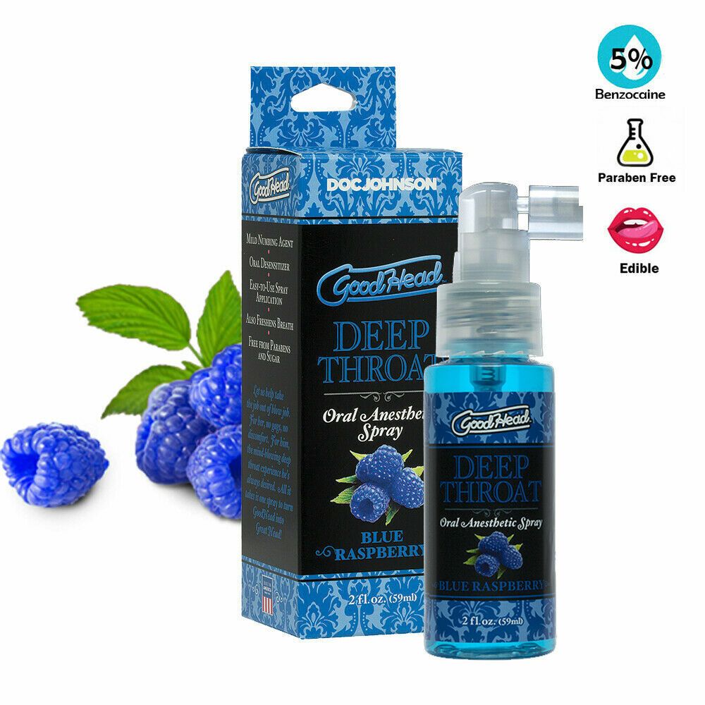 GARGANTA PROFUNDA SPRAY- MORA AZUL