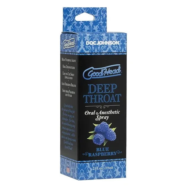 GARGANTA PROFUNDA SPRAY- MORA AZUL