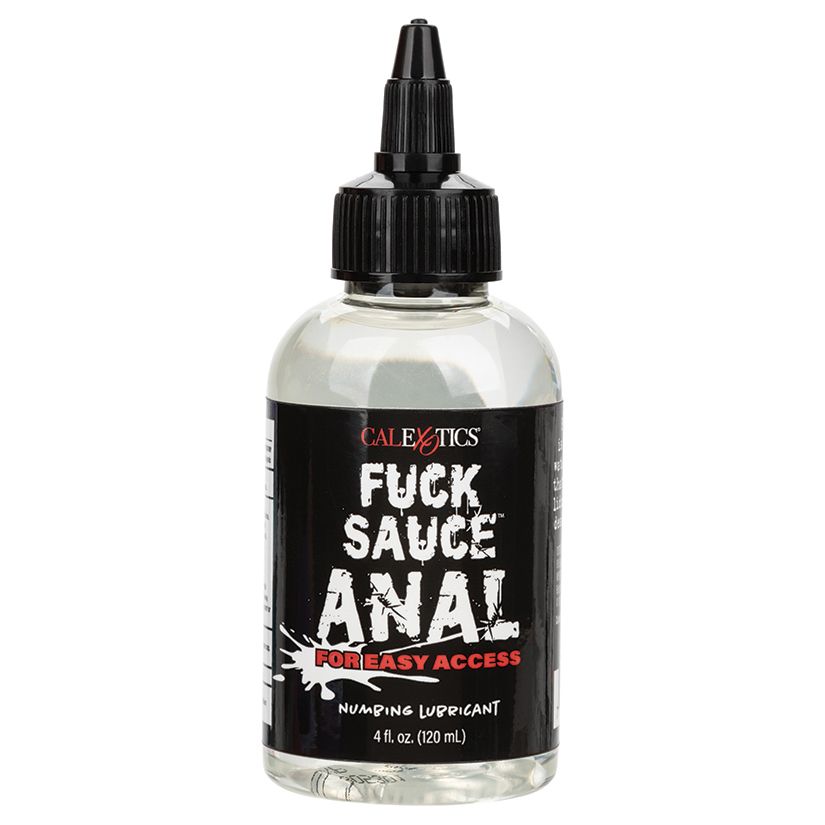 Lubricante Anal Anestesico Base Agua Fuck Sauce 4 oz