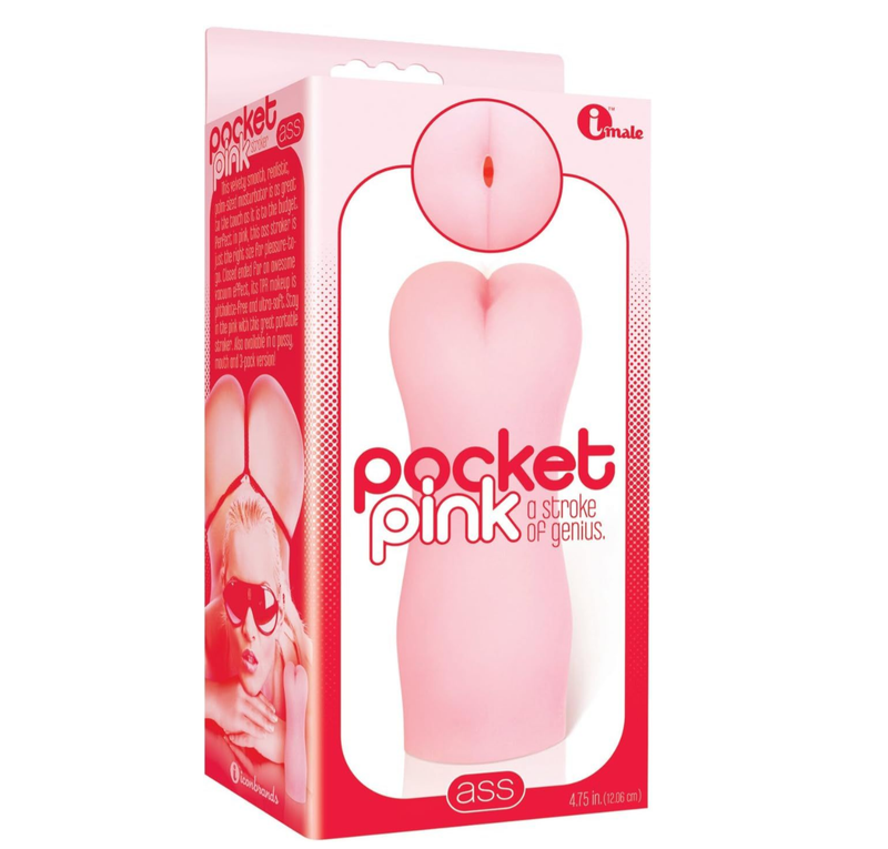 Mini Masturbador de Bolsillo Pink Pocket Anal