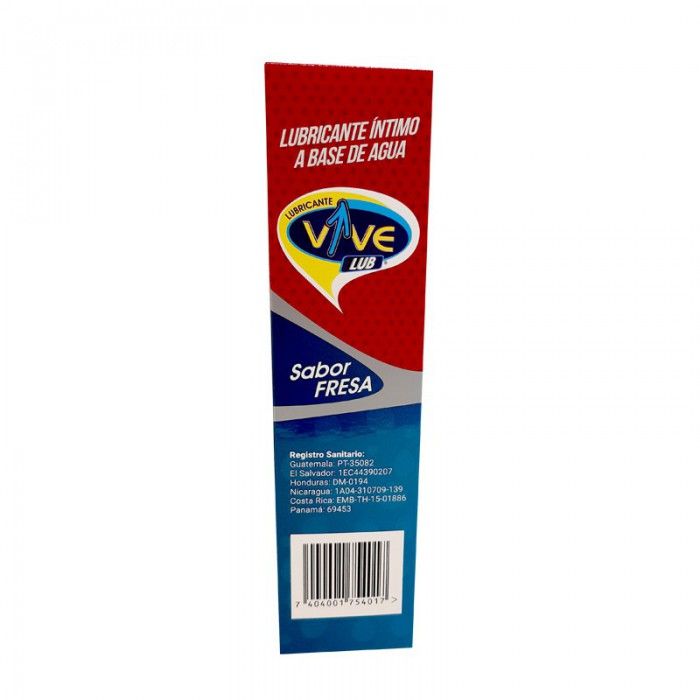 Lubricante Vive Lub Sabor Fresa