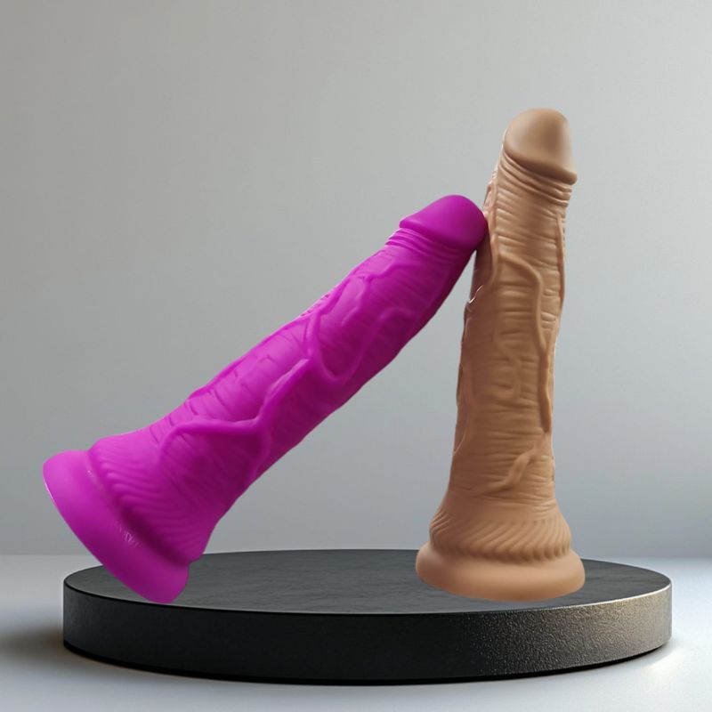 Dildo Super Flexible 8&quot; Silicona