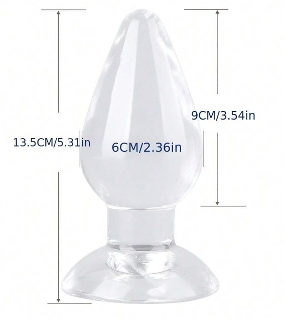 Plug Anal Super Flexible Silicona Suave XXL