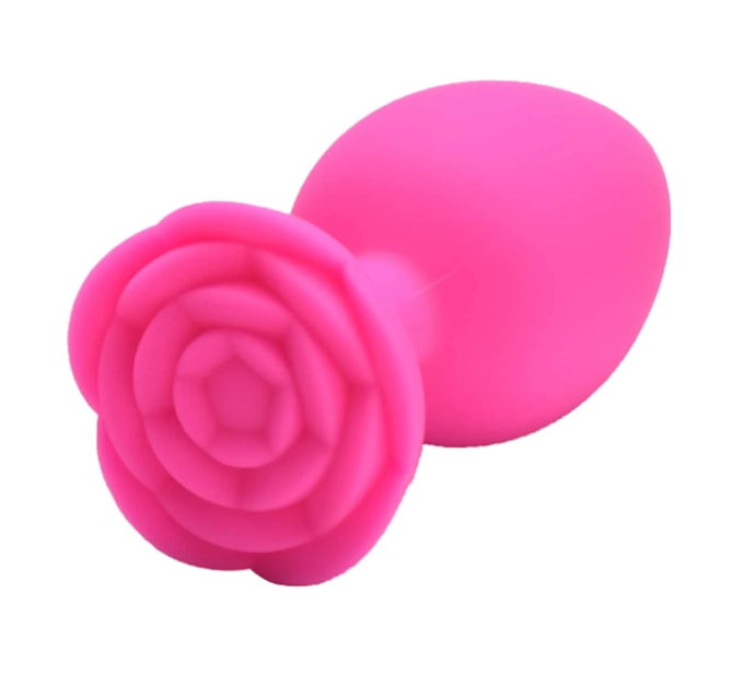 Plug Anal de Silicona Rosita Rosa Talla M