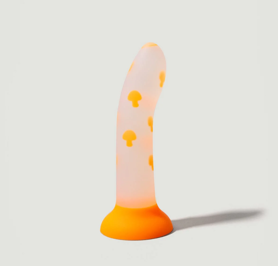 Consolador Hongo Confeti - Brilla en la Obscuridad