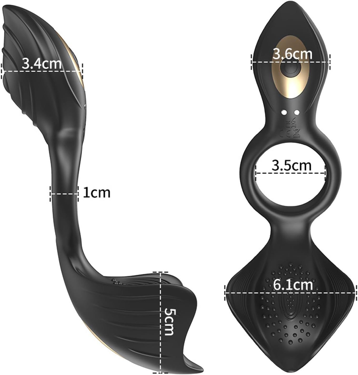 Súper anillo vibrador triple estimuación + APP