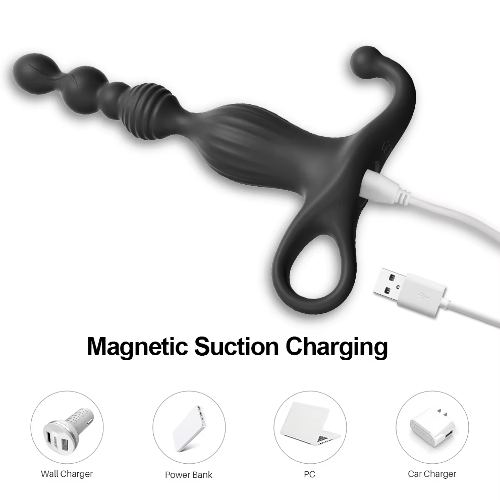 Vibrador anal gradual