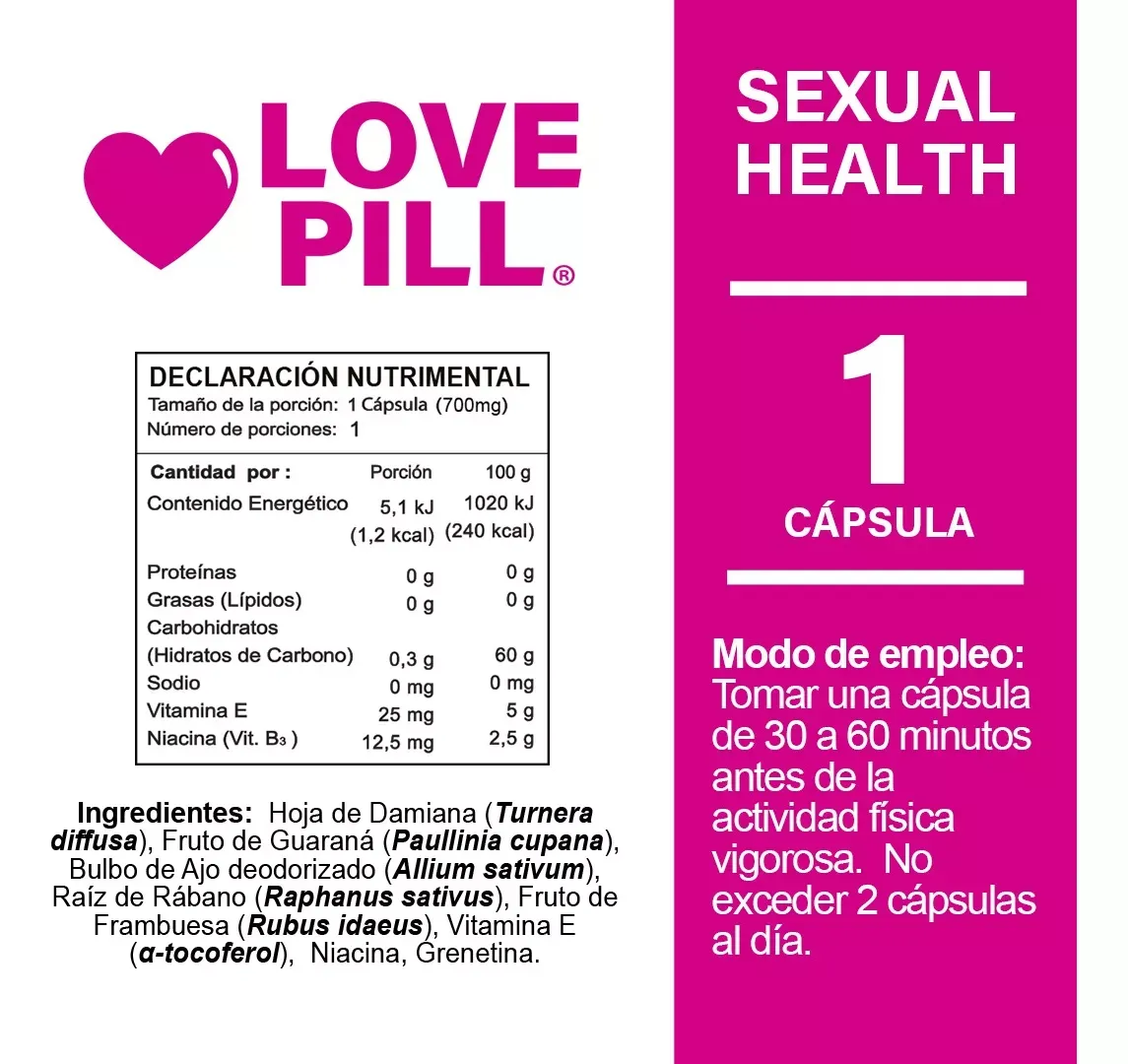 Love Pill Capsula Femenina