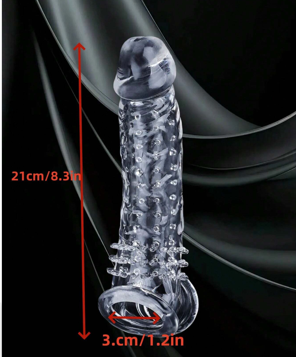 Funda Extención Texturizada Transparente Talla L