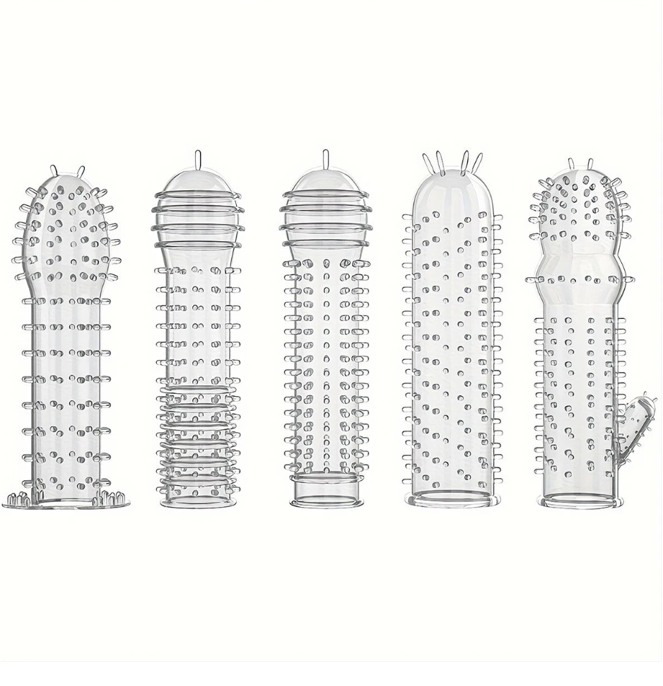Kit de 5 Fundas Transparentes Texturizadas