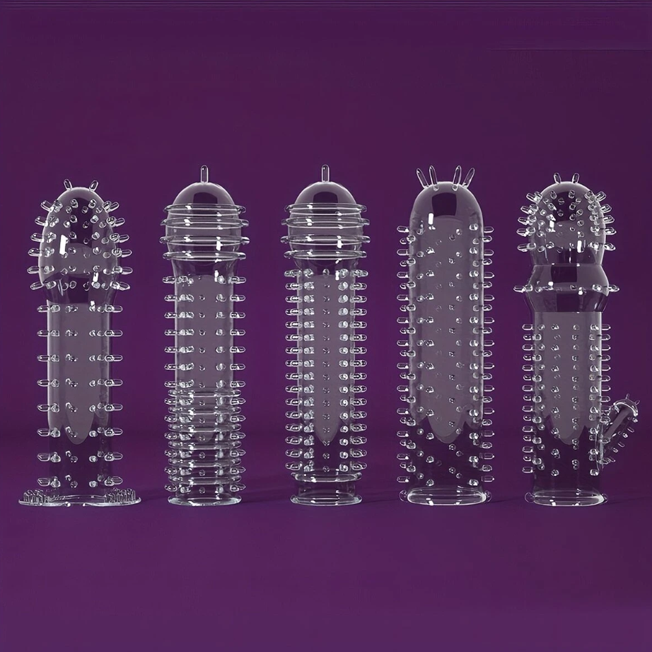 Kit de 5 Fundas Transparentes Texturizadas
