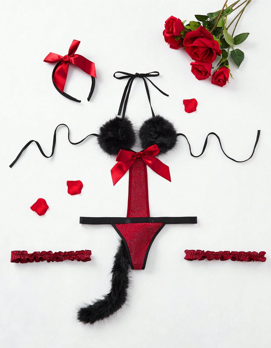Sexy conjunto de Gatita