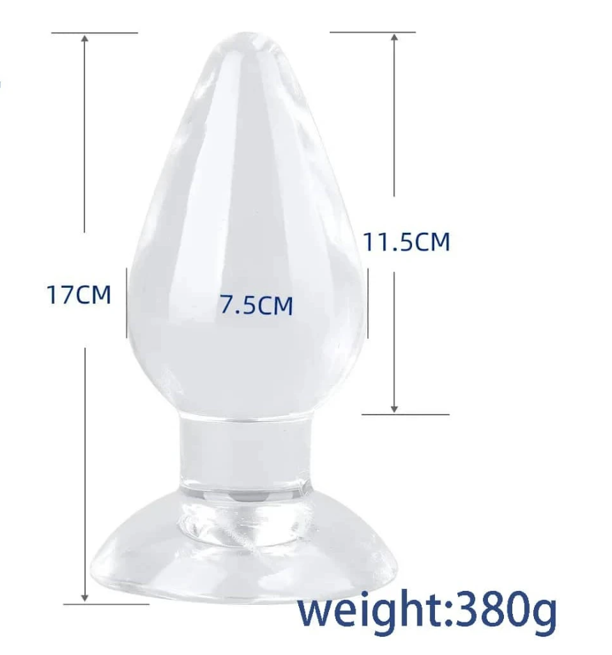 Plug Anal Super Flexible Silicona Suave XXXL