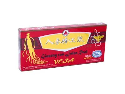 GINSENG CON JALEA REAL AMPOLLAS BEBIBLES