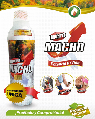 MERO MACHO POTENCIADOR MASCULINO