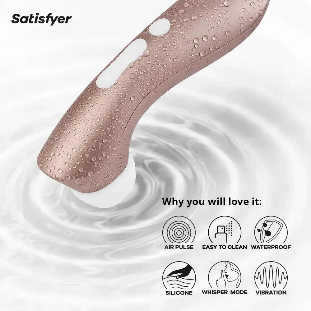 Satisfyer Pro 2 + Plus Vibration - Gold Rose 2025 Edicion Especial