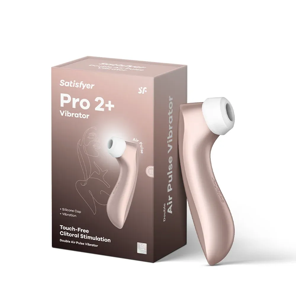 Satisfyer Pro 2 + Plus Vibration - Gold Rose 2025 Edicion Especial