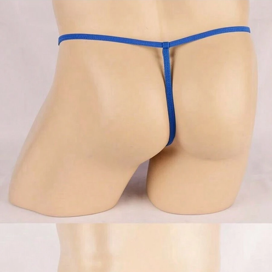 Tanga azul de elefante para él