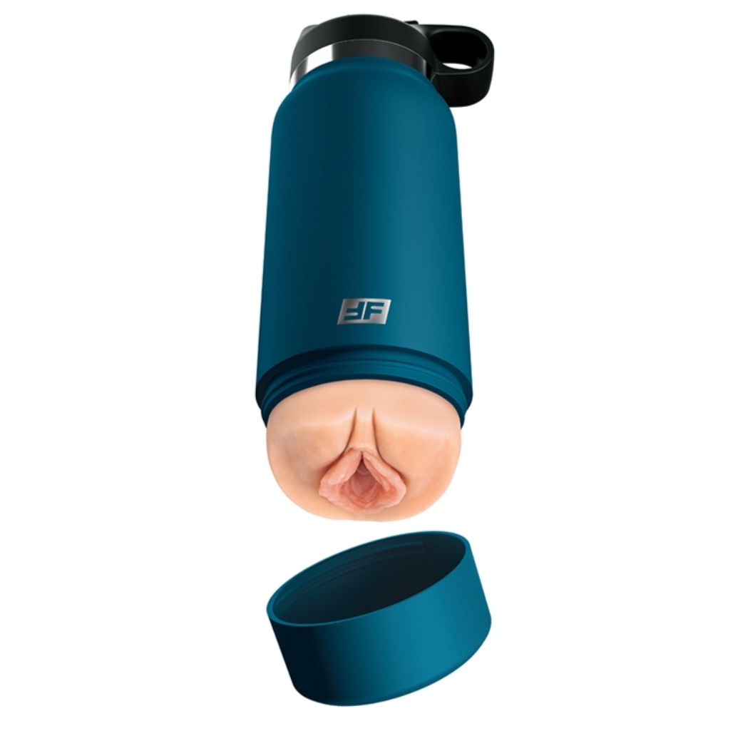 Masturbador tipo pachón azul super discreto