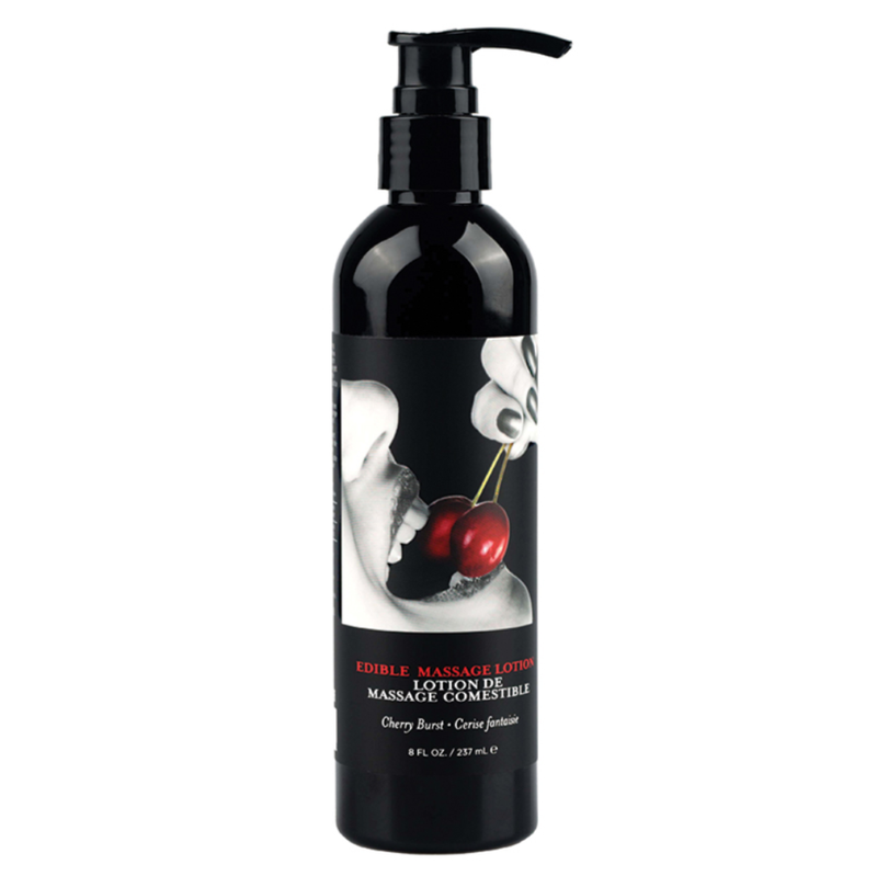 Aceite de masaje comestible Earthly Body - Cereza 8 oz