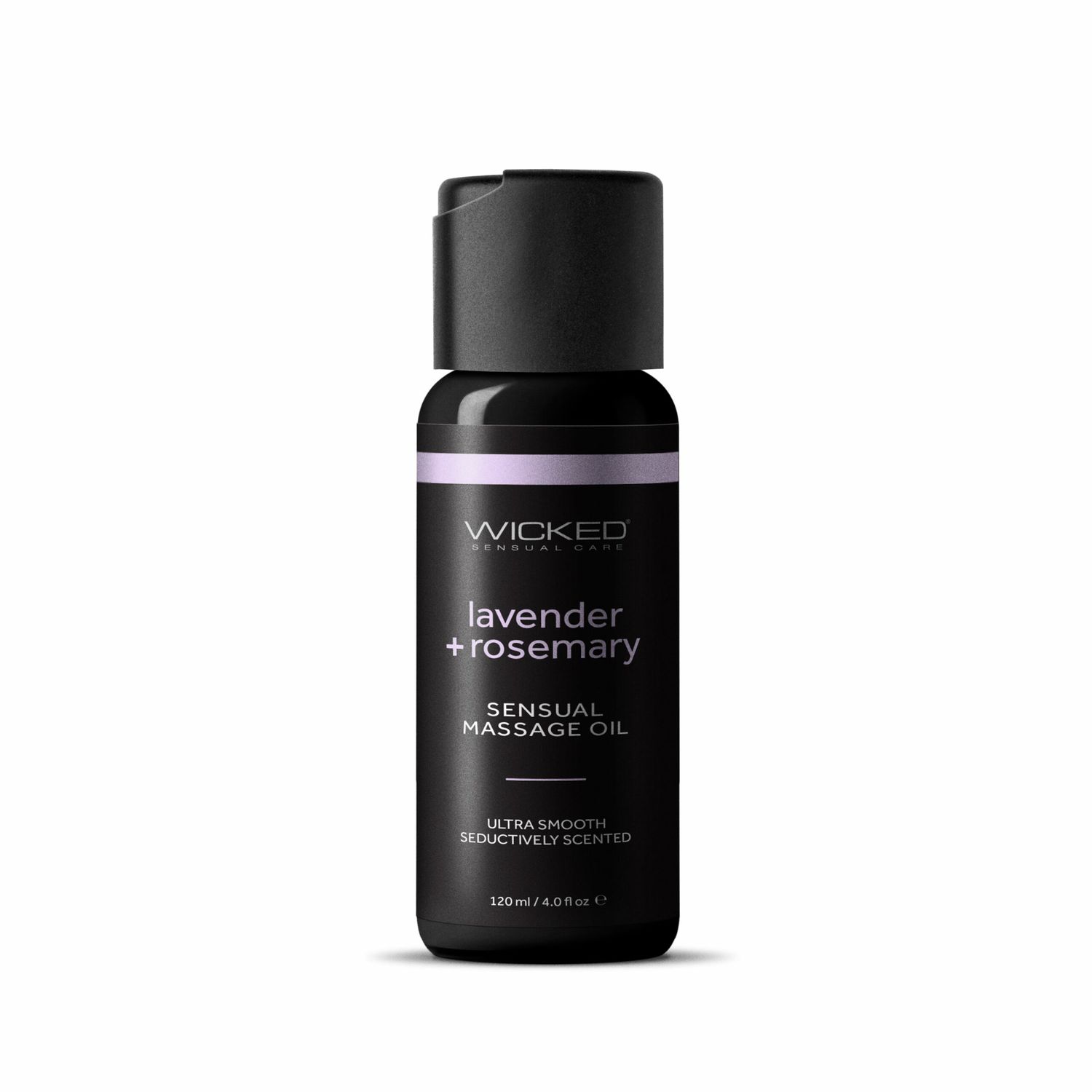 Aceite de masaje sensual de lavanda y romero