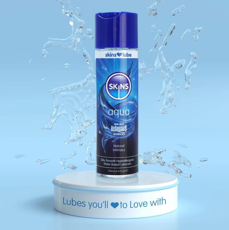Lubricante natural Skins  Base agua