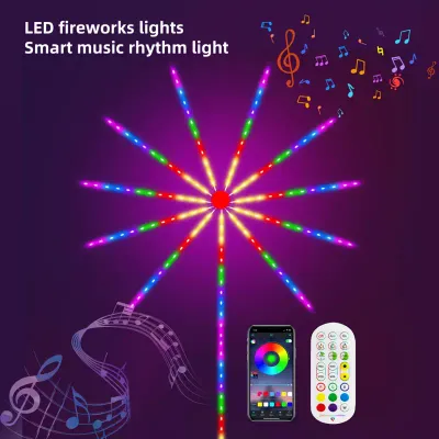 Luces LED Fireworks con APP + Control Remoto