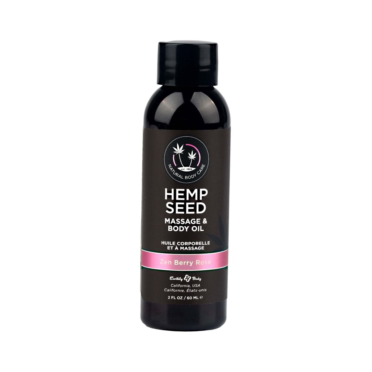 Aceite para Masaje de Semillas de Cáñamo aroma Rosas y Bayas Zen