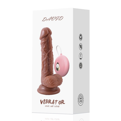 DILDO VIBRADOR REALISTA CON CONTROL REMOTO DAVID